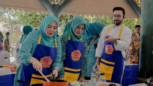 Pembuatan Kreasi Dodol Betawi bersama Chef Norman Ismail.