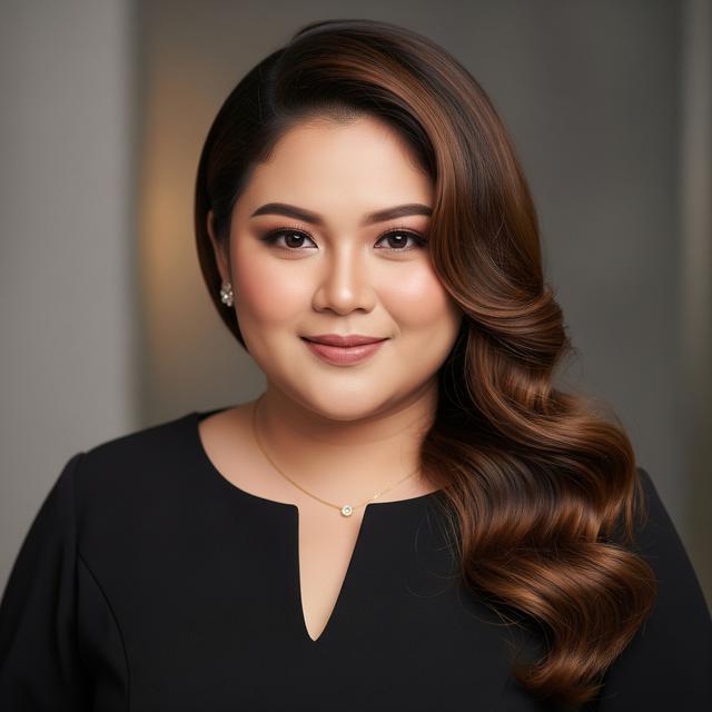 9 Model Rambut Panjang Gelombang untuk Wajah Chubby, Tampil Tirus dan ...