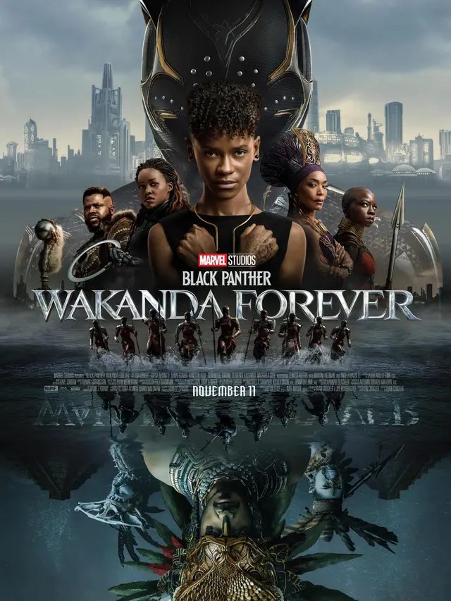 Poster film Black Panther 2: Wakanda Forever. (Foto: Dok. Marvel/ Walt Disney Studios)