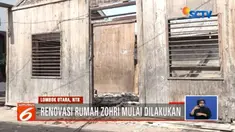 Rumah juara dunia lari 100 meter U-20, Lalu Muhammad Zohri, mulai dilakukan pembongkaran untuk renovasi. Bahkan, Zohri ditawarkan masuk TNI melalui jalur khusus.