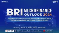 BRI Microfinance Outlook 2024 berlangsung 7 Maret 2024.