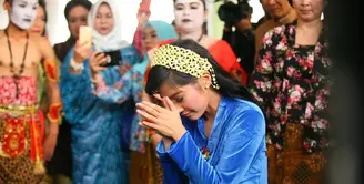 Pemeran Ardina Rasti melepas masa lajang hari ini Sabtu, 20 Januari 2018. Akad nikah dan resepsi dilangsungkan di The Lodge-Jagorawi Golf Club, kawasan Bogor, Jawa Barat. (Nurwahyunan/Bintang.com)