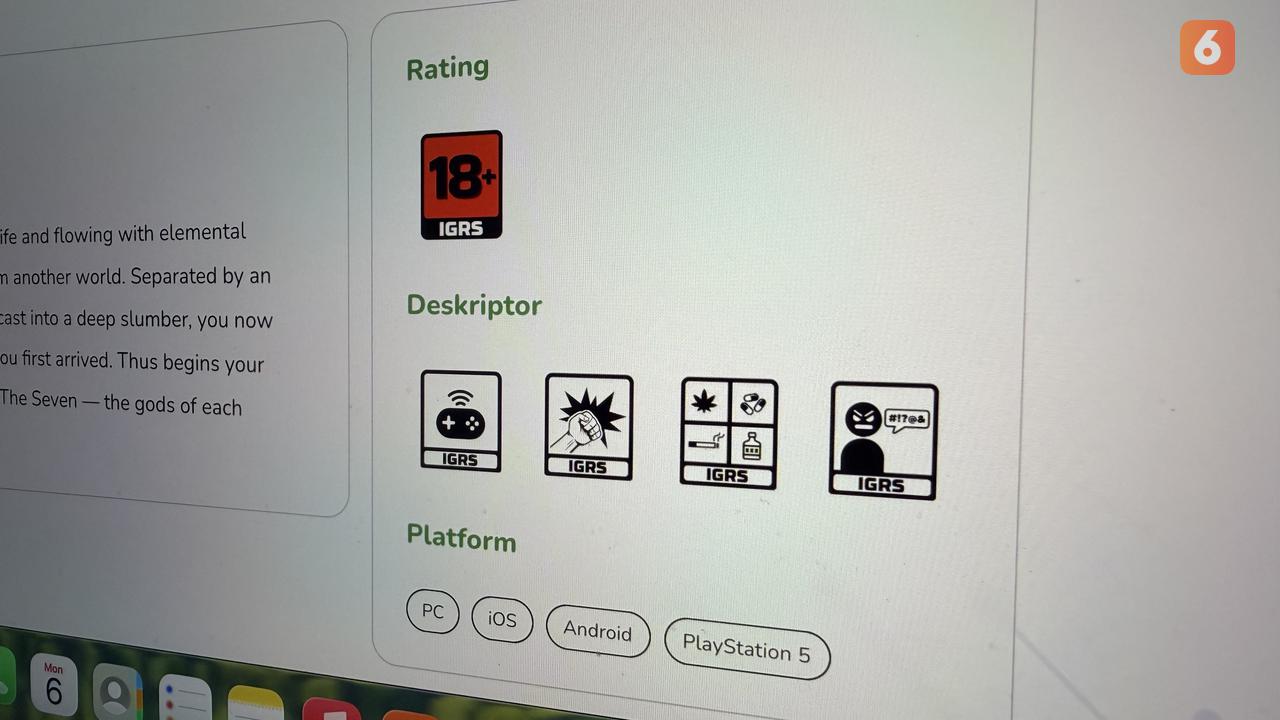 Rating IGRS di Steam Bikin Heboh, Kemkomdigi Sebut Belum Diverifikasi Resmi