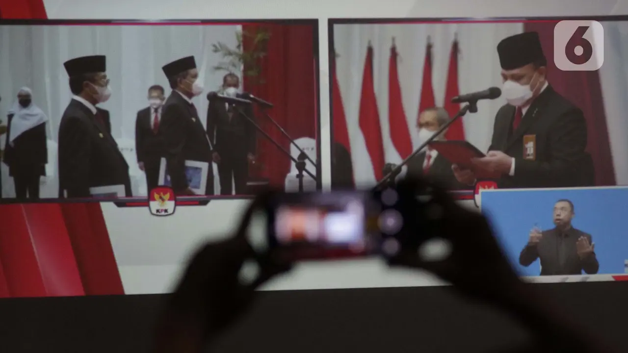 Pelantikan Pegawai KPK Jadi Aparatur Sipil Negara