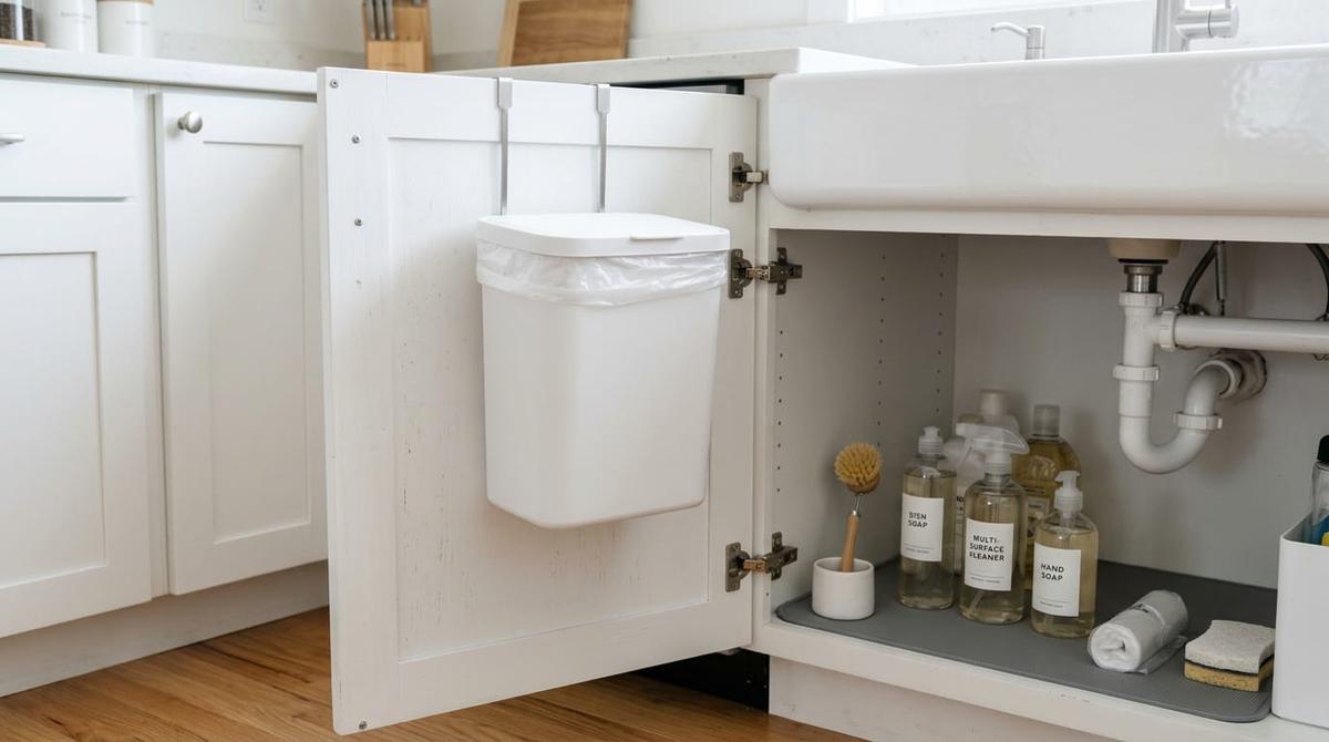 Model Tempat Sampah Tersembunyi yang Cocok untuk Dapur Kecil