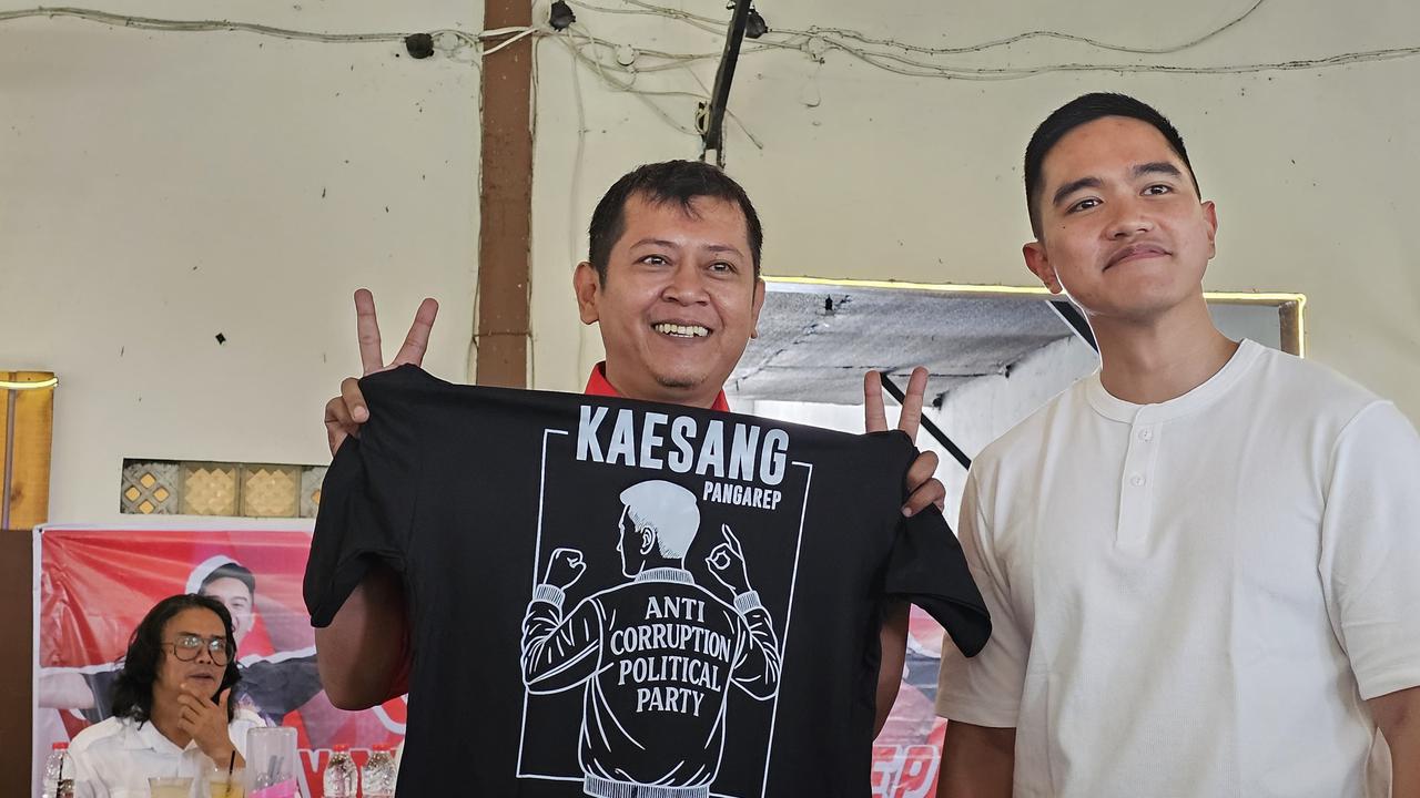 Kampanye di Brebes, Kaesang Pamerkan Logo Baru PSI