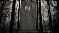 Ilustrasi Foto R.I.P atau Beristirahat dengan Damai. (iStockphoto)