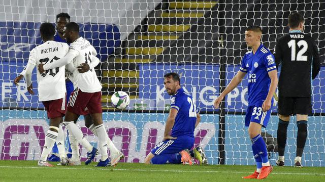 Arsenal Depak Leicester City dari Piala Liga Inggris
