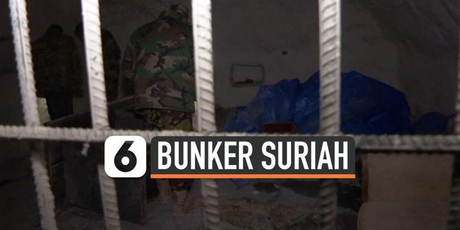VIDEO: Terungkap Bunker Bawah Tanah di Suriah, Begini Isinya