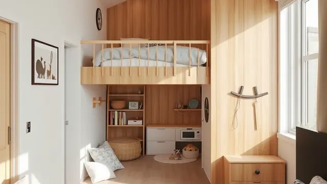 Rumah Mezzanine untuk Lahan Kecil