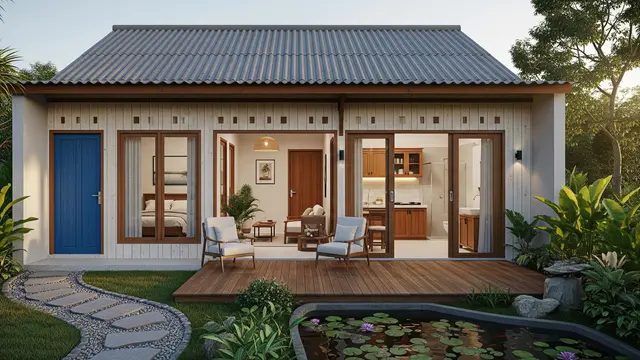 Desain Rumah 6x9 Meter untuk Keluarga Kecil yang Nyaman Ditempati Keluarga dengan Dua Anak