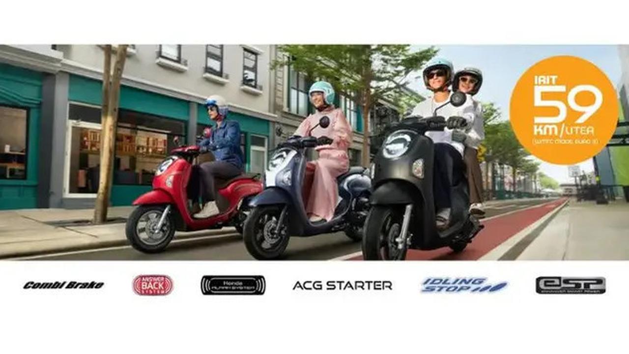 Harga Honda Scoopy Terbaru April 2025, Skuter Stylish dengan Fitur Modern dan Performa Andal