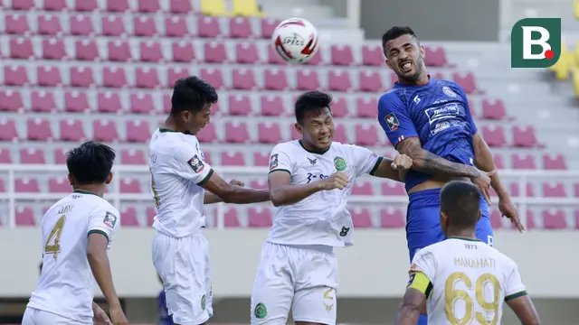 Pertandingan Piala Menpora 2021 Arema FC Melawan Persikabo 1973