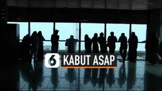 Penerbangan di Bandara Sultan Mahmud Badaruddin II terganggu akibat jarak pandang yang pendek. Tebalnya kabut asap membuat jarak pandang tidak aman untuk dilakukan penerbangan.