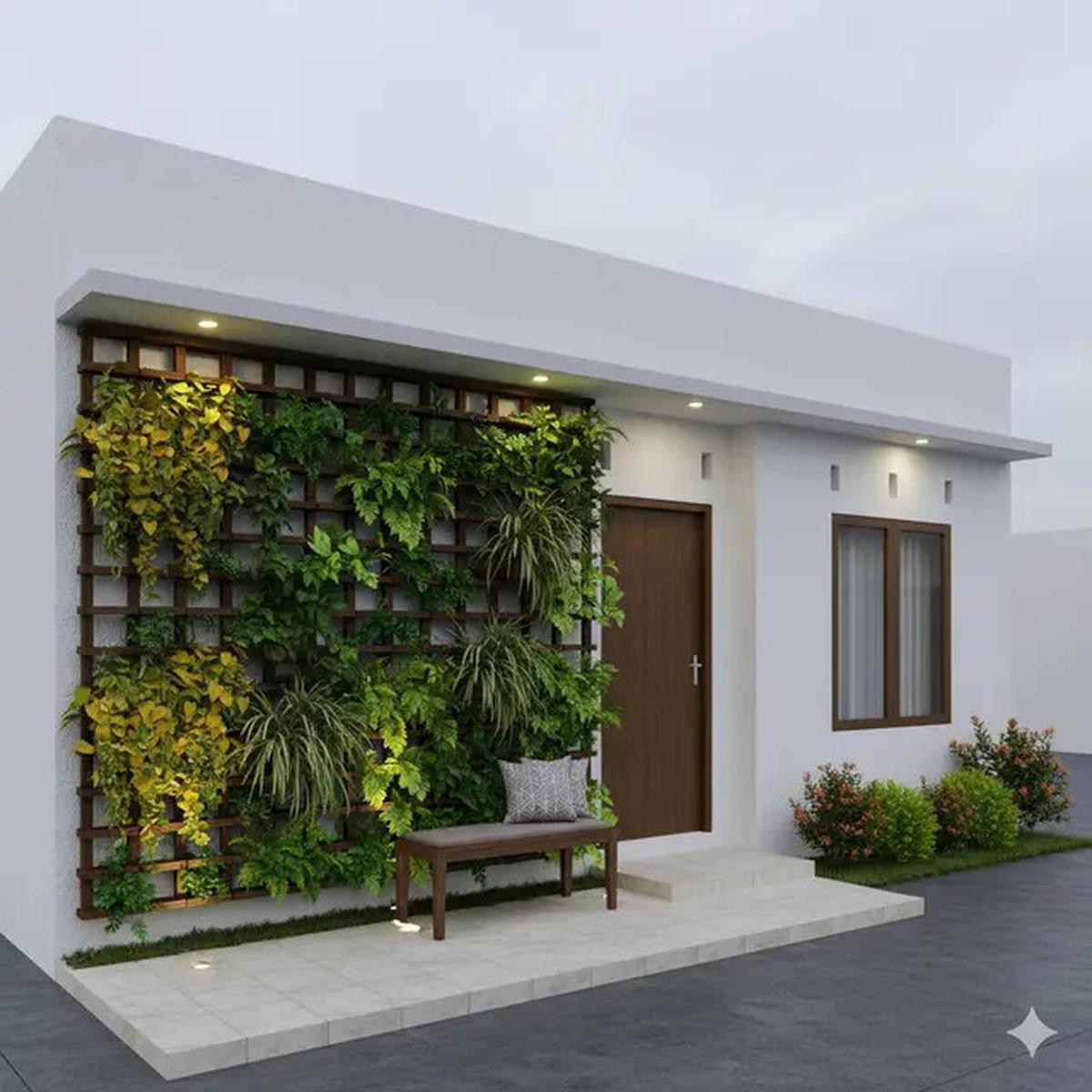 7 Rumah Sederhana Murah tapi Punya Taman Mini Cantik, Inspirasi Hunian Asri