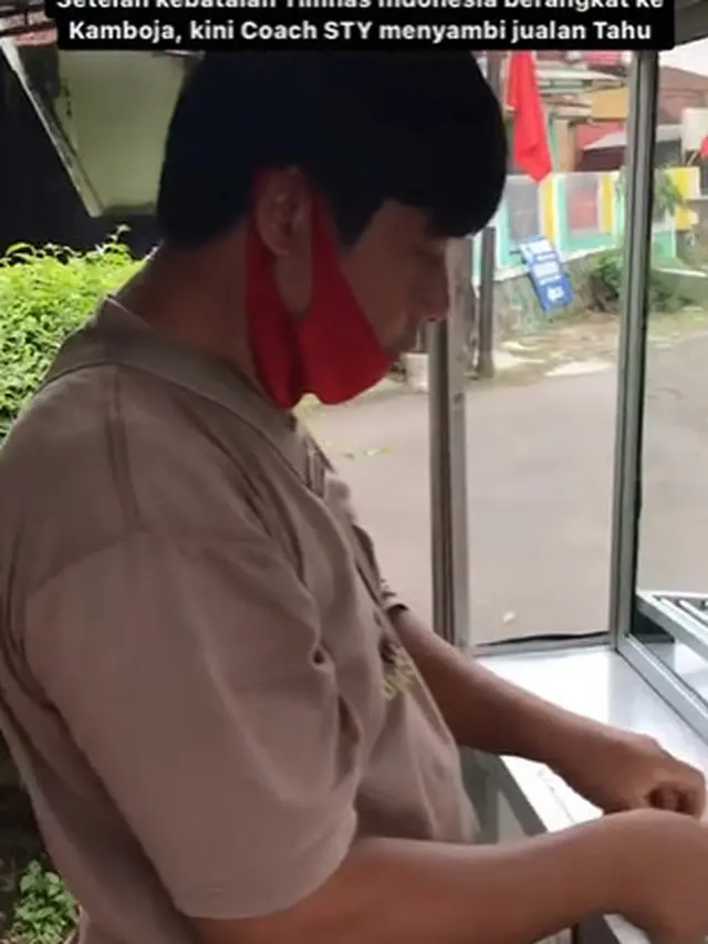 Viral Video Penjual Tahu Bulat Disebut Mirip Pelatih Timnas Shin Tae Yong
