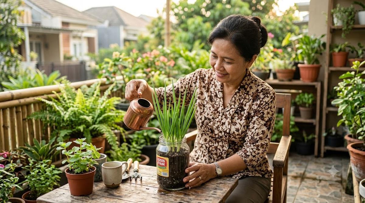 Lakukan Penyiraman Secara Teratur
