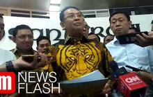 VIDEO: Berbatik Kuning Gambar Macan, Bamsoet Resmi Tantang Airlangga di Munas Golkar