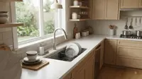 Cara Menentukan Ukuran Sink Cuci Piring yang Pas agar Dapur Nyaman dan Anti-Pegal