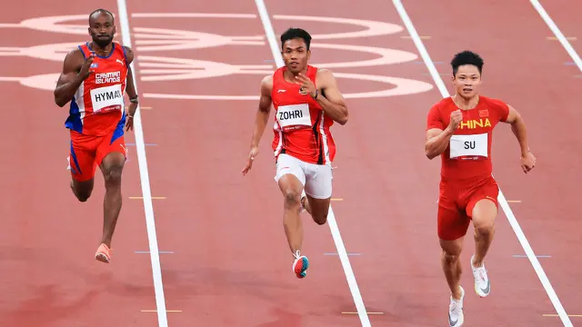 Foto: Lalu Muhammad Zohri Gagal Tembus Semifinal Olimpiade Tokyo 2020