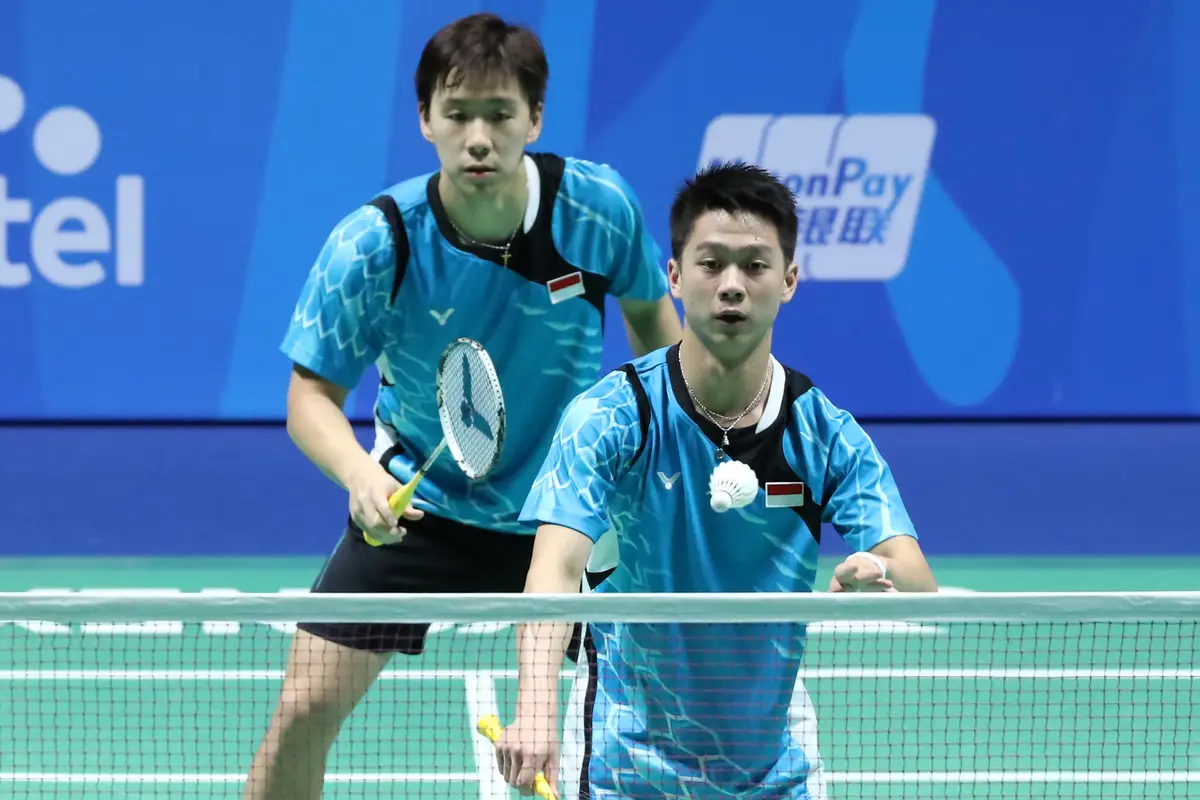 Ganda putra indonesia Kevin Sanjaya Sukamuljo/Marcus Fernaldi Gideon
