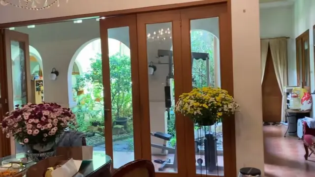 Rumah Orangtua Baim Wong