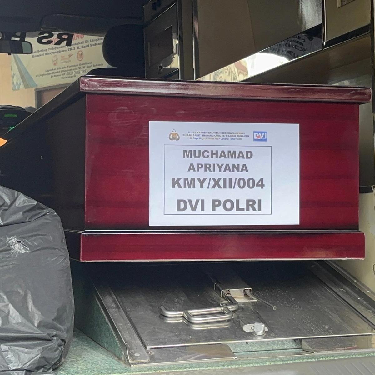 Jenazah korban kebakaran Terra Drone Kemayoran