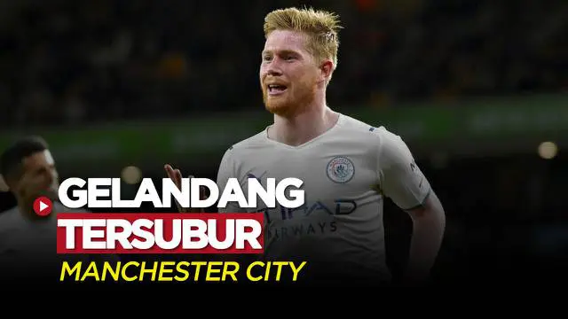 MOTION GRAFIS: Jadi Gelandang Tersubur Manchester City, Ini Catatan Gol Kevin De Bruyne