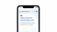 Menu Results about you di aplikasi Google (Dok. Google)