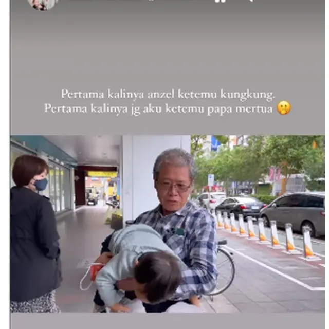 Berkunjung ke Taiwan, Ini 6 Momen Audi Marissa Bertemu Ayah Mertua Pertama Kali