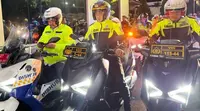 Forkopimda Kabupaten Bogor melakukan patroli skala besar di sekitar Cibinong Raya pada Minggu 1 Maret 2026. (Antara)