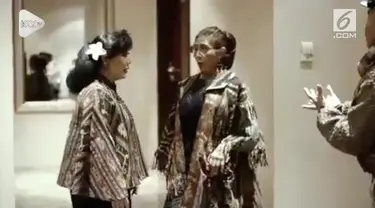 Menteri Susi unggah cuplikan video latihan selama 10 menit sebelum show di Jakarta Fashion Week 2019.