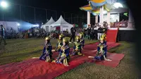 Festival Bumi Seentak Galah Serengkuh Dayung Jilid 3 merupakan bagian dari rangkaian festival budaya Kenduri Swarnabhumi 2024 yang digelar oleh Kementerian Pendidikan, Kebudayaan, Riset, dan Teknologi (Kemendikbudristek). (Ist)