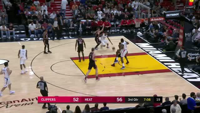 Berita video game recap NBA 2017-2018 antara Miami Heat melawan LA Clippers dengan skor 90-85.