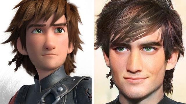 Ilustrator Ini Ubah Karakter Kartun Jadi Gambar Manusia, Hasilnya Bak Sungguhan