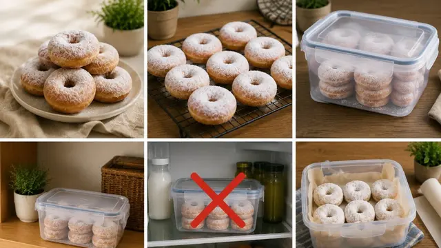 Tips Menyimpan Donat