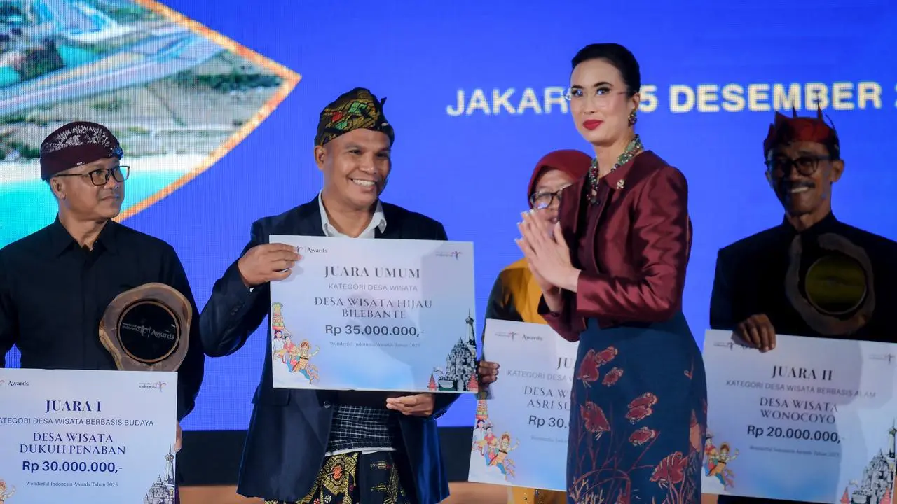Daftar Pemenang Wonderful Indonesia Awards 2025, Apresiasi Kemenpar Pengganti ADWI
