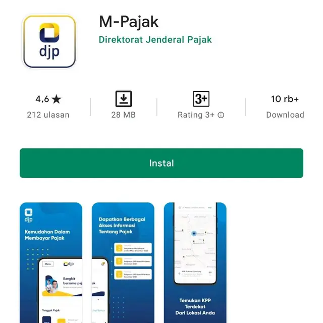 Bertepatan dengan momentum Hari Pajak 2021, Direktorat Jenderal Pajak (DJP) meluncurkan aplikasi M-Pajak.