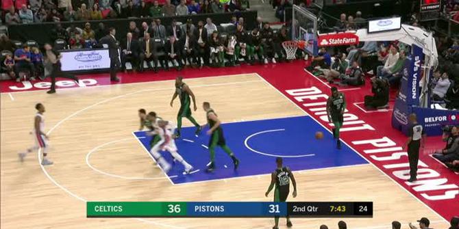VIDEO : GAME RECAP NBA 2017-2018, Celtics 91 vs Pistons 81