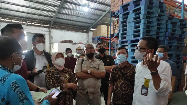 Sidak minyak goreng di Medan