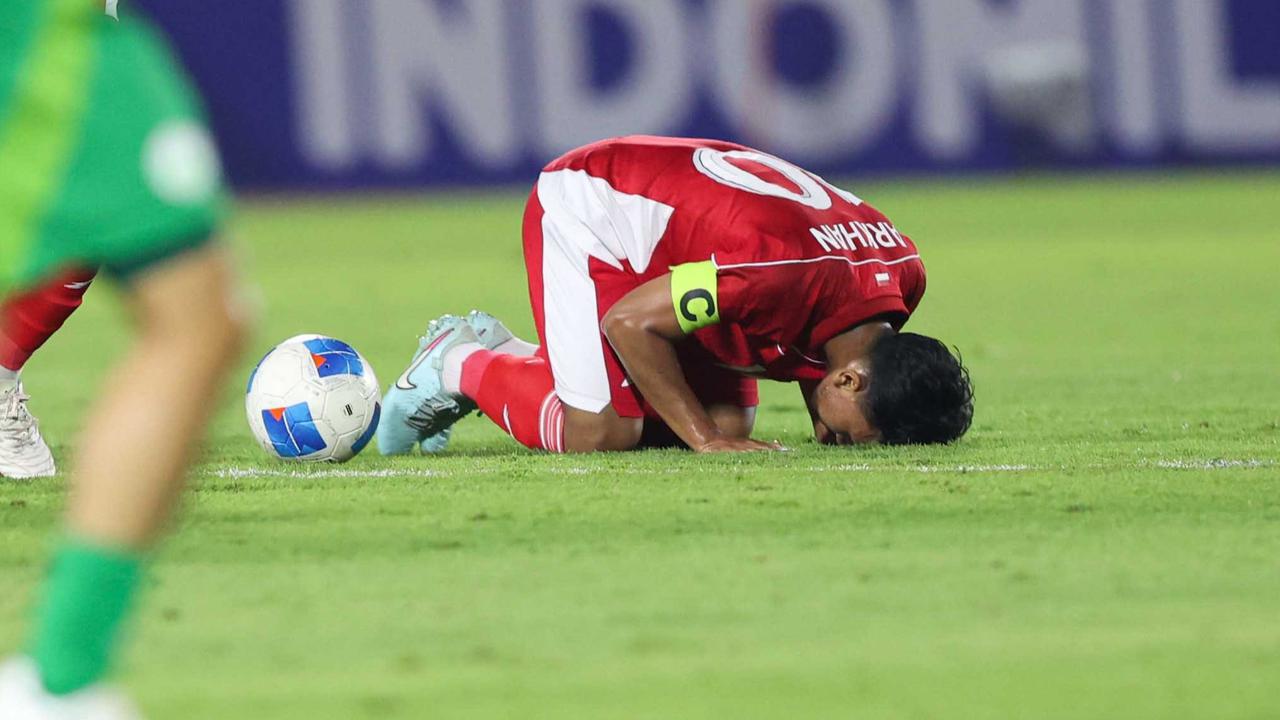 FOTO: Bantai Macau 5-0, Garuda Muda Buka Harapan Lolos ke Piala Asia