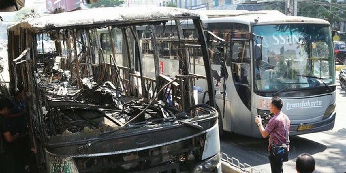 Baru aja terbakar, apalagi yang lama