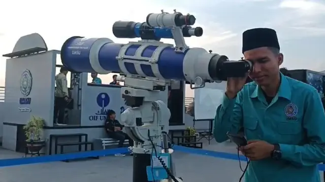 Pemantauan Hilal Ramadan di OIF UMSU