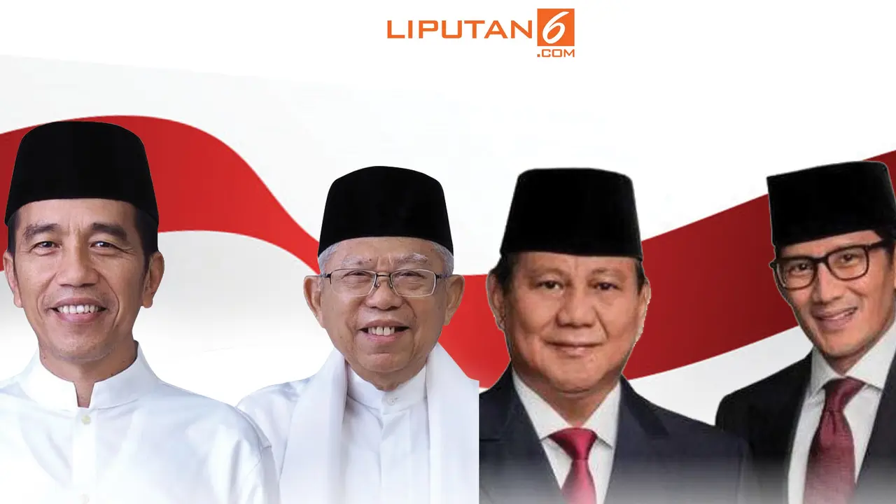 Banner Infografis Hasil Resmi Rekapitulasi KPU Pilpres 2019