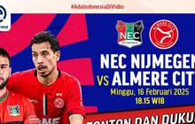 Link Siaran Langsung Laga NEC Nijmegen Vs Almere City di Vidio: Thom Haye dan Calvin Verdonk Saling Berhadapan