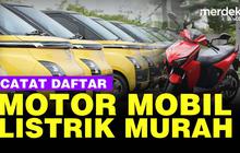 VIDEO: Motor dan Mobil Listrik Dijual Murah di Indonesia