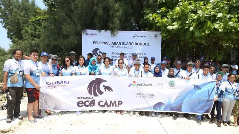 Pelepasliaran Elang Bondol (Pertamina MOR III)