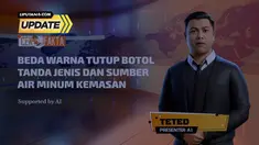 Sebuah video yang diklaim warna tutup botol air dalam kemasan mendandakan perbedaan jenis airnya. Benarkah warna tutup botol air dalam kemasan menandakan perbedaan jenis airnya?