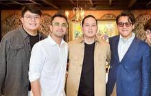 Potret Raffi Ahmad Bertemu dengan Rizky Irmansyah dan Ardhito Pramono, Diskusi Tentang Karya Anak Muda
