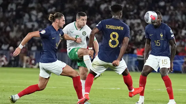 Prancis vs Republik Irlandia